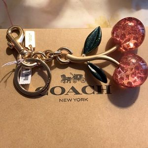 Cherry Coach key ring